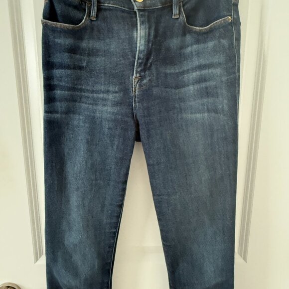 The Frame Denim Le High Skinny Crop Jean - Samira - Picture 4 of 8